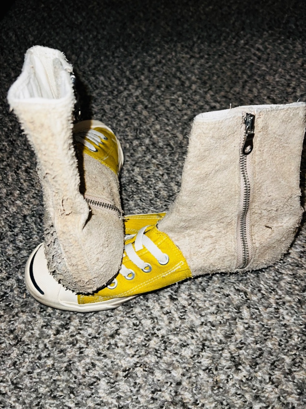 Maison Mihara Yasuhiro Jack Purcell - Archive Hybrid Hi-top Sneakers No OG Box - Picture 7 of 8